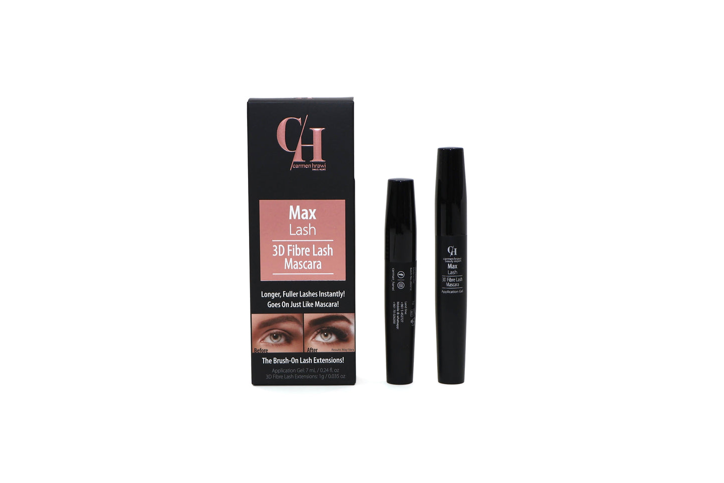 CARMEN HRAWI MAX LASH 3D FIBRE MASCARA